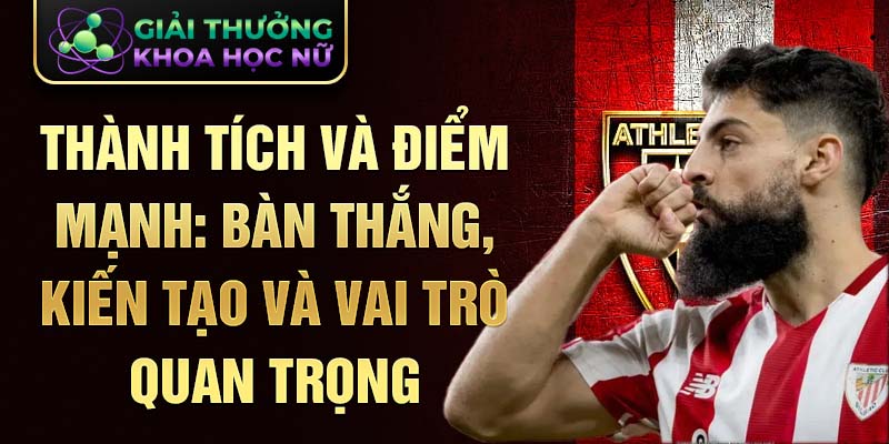 Thành tích và điểm mạnh: bàn thắng, kiến tạo và vai trò quan trọng